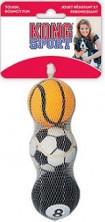 Kong игрушка для собак Air Sport Теннисный мяч очень маленький  4 см х 3 шт