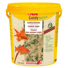 Sera Goldy Nature корм для золотых рыб в хлопьях - 4 кг