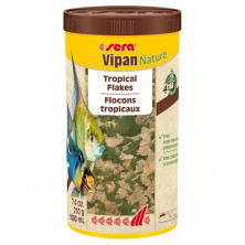 Sera Vipan Nature корм для рыб основной в хлопьях - 1000 мл, 210 г