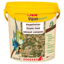 Sera Vipan Nature корм для рыб основной в хлопьях - 10000 мл, 2 кг