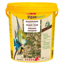 Sera Vipan Nature корм для рыб основной в крупных хлопьях - 10000 мл, 2 кг