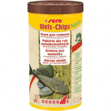 Sera Wels Chips корм для сомов прилипал - 1000 мл, 380 г