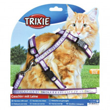 Trixie Шлейка с поводком для крупных кошек, 34-57 см/13 мм